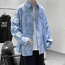 春秋領帶襯衫男長袖ins港風寬松休閑百搭學生潮流學院風帥氣外套 歷史價格詳細信息