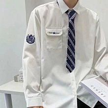 學院風襯衫長袖 S-3XL 三色入 秋裝薄款外衣 日韓BF風休閒襯衣 S-3XL港風大尺碼寬鬆襯衫 條紋文藝襯衣 現貨 歷史價格詳細信息