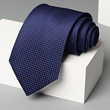 9cm寬版領帶男士商務正裝職業工作 新郎結婚 藍色圓點私人定制潮【大洋】 歷史價格詳細信息