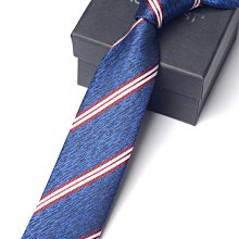 懶人拉鏈式領帶男士正裝商務職業 8cm免打面試簡便易拉得學生藍色【大洋】 歷史價格詳細信息