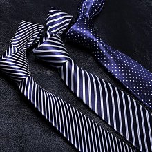 真絲領帶8cm條紋男士上班職業正裝商務寬領帶面試藍白黑白條紋 價格比較,價格查詢,歷史價格詳細信息