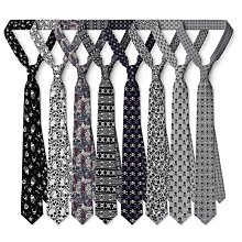 男士領帶印花滌綸絲領帶男士加工定做嵊州休閑碎花男領帶花領帶  滿599免運 歷史價格詳細信息