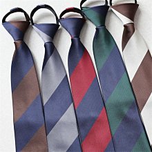 領帶免打領帶男拉鏈式休閑西裝襯衫女韓版學院風黑色懶人易拉得職業潮 歷史價格詳細信息