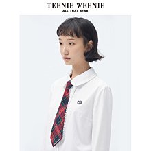 TeenieWeenie小熊2023秋冬新款費爾島翻領寬松仿羊羔絨保暖外套女 歷史價格詳細信息