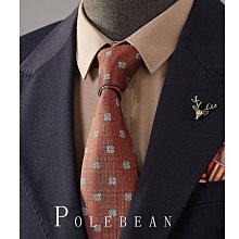 領帶男正裝意式商務新郎結婚西裝復古穿搭咖棕色條紋通勤職【超齡男裝】 歷史價格詳細信息