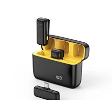 手機無線領夾麥克風適用iphone15pro 14max降噪戶外收音 歷史價格詳細信息