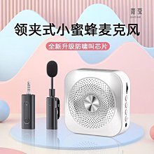 無線領夾式麥克風小蜜蜂擴音器教師上課講課專用導遊話筒擺攤叫賣 歷史價格詳細信息