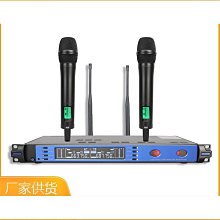 【締造】一拖四無線麥克風專業舞臺演出話筒拖二領夾頭戴手持學校會議唱歌 歷史價格詳細信息