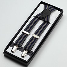 【vivi領帶家族 】 紳士吊帶~ 附紙盒！休閒兩用(黑米) 歷史價格詳細信息