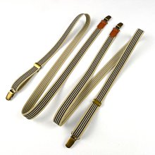 背帶 真皮背带男啡色牛皮吊裤带2023夏新款女英伦休闲百搭肩带光面皮~清倉 歷史價格詳細信息