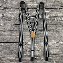 背帶 男士弹性钩扣背带吊裤带挂钩休闲英伦百搭送用3厘米宽厚实防掉裤~清倉 歷史價格詳細信息