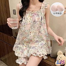 夏季睡衣 居家服 M-5XL 加肥大尺碼短袖睡裙女夏 中款大尺碼100公斤可穿 甜美可愛睡衣女家居服 歷史價格詳細信息