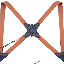 男士真皮背帶夾紐扣吊褲帶老人肩帶父親禮物牛皮褲子防掉帶【沐雨家居】 歷史價格詳細信息