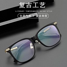 【新款】網紅新款日本大框超輕純鈦男女士復古近視眼鏡框架LSA-105全橫梁 歷史價格詳細信息