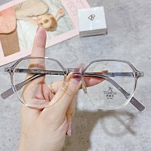 【新款】TR9818防藍光貓眼彈簧腿歐美復古潮流眼鏡雕花時尚大牌風跨境素顏 歷史價格詳細信息