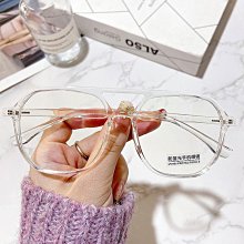 【新款】M3807素顏大框眼鏡近視女韓版潮流眼鏡框顯臉小配有度數防藍光 歷史價格詳細信息