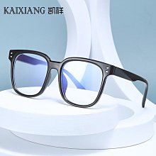 【新款】韓版方框TR90近視眼鏡框男女素顏防藍光平光鏡架遮大臉潮ins8595 歷史價格詳細信息