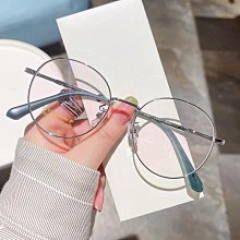 新款網紅復古眼鏡批發雙色真空電鍍小框多邊形眼鏡框素顏風男女款 歷史價格詳細信息