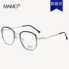【新款】S11573復古圓形輕質眼鏡框金膠混合防藍光平光鏡架學生配近視批發 歷史價格詳細信息