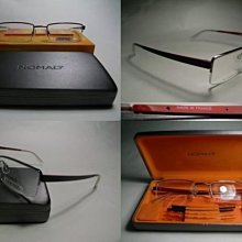 信義計劃 眼鏡 NOMAD 眼鏡 日本製 雙色金屬方框 細方框 製造 Oga 的 MOREL 法國黑貓公司 歷史價格詳細信息