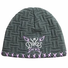 ☆阿Su倉庫☆WWE摔角 Divas Grey Knit Butterfly Cap 女生灰色蝴蝶款毛帽 限量特價中 歷史價格詳細信息