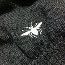 KITTY&BUY DIOR HOMME 顏色刺繡黑色領帶 歷史價格詳細信息