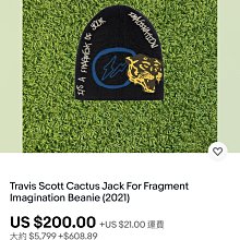 現貨-Travis Scott Cactus Jack聯名M爆款記TS漢堡薯條人偶圖案短袖T恤衣服簡約 歷史價格詳細信息