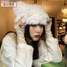 冬季女熊毛絨帽子可愛卡通護耳帽毛茸茸保暖雷鋒帽防風套頭帽子 歷史價格詳細信息