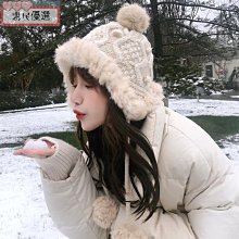 毛帽-韓版加絨兔毛chic風奶油素面水鑽保暖防風針織帽【HA0018】玩美共和國 歷史價格詳細信息