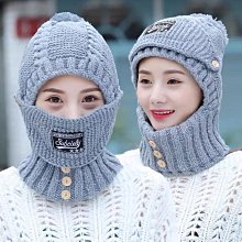 保暖頭套帽子圍巾一體帽男冬季加厚滑雪騎電動車面罩防風套頭帽女 歷史價格詳細信息