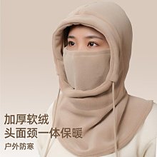 2023新款毛絨帽子圍巾一體連帽女生款秋冬季韓版可愛加厚加絨保暖 歷史價格詳細信息