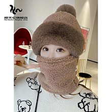 帽子新款時尚保暖圍脖秋冬毛線帽女士加絨冬天冬季男針織帽潮冷帽(SL) 歷史價格詳細信息