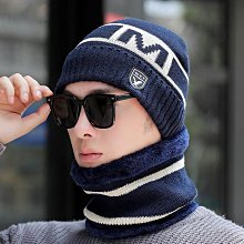 帽子男冬季防風防寒保暖毛線針織帽超厚時尚加厚加絨包頭帽大頭圍 歷史價格詳細信息