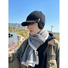 帽子男冬季防風防寒保暖毛線針織帽超厚時尚加厚加絨包頭帽大頭圍 歷史價格詳細信息