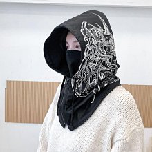 頭罩冬季保暖頭套男摩托車騎行頭罩抓絨面罩滑雪護臉面罩戶外騎車裝備 歷史價格詳細信息
