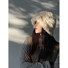 毛毛帽子 保暖帽子   兔毛醒獅帽漁夫帽女秋冬保暖可愛毛絨針織帽虎頭盆帽子國潮 歷史價格詳細信息