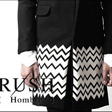 RUSH Hombre (韓國空運) 正韓貨 雙層領千鳥格紋雙排扣七分袖短版外套 (原價2680) 歷史價格詳細信息