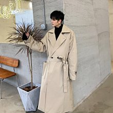 FINDSENSE 秋冬上新 2019 韓國時尚流行拼接連帽外套中長風衣大衣 G19男裝休閒上衣 歷史價格詳細信息