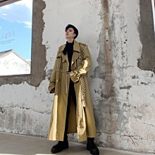 FINDSENSE 秋冬上新 2019 韓國時尚流行拼接連帽外套中長風衣大衣 G19男裝休閒上衣 歷史價格詳細信息