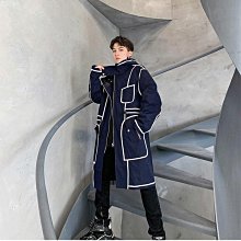 風衣大衣長版外套-寬鬆經典雙排扣繫帶女外套2色73yt23【巴黎精品】 歷史價格詳細信息