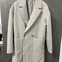 Zara 大衣 limited 紐約設計師 致敬BALENCIAGA 巴黎世家  GRUNGE 系列 此大衣肩線做得比較大擴型 非常時尚好看XL 西裝大衣 歷史價格詳細信息
