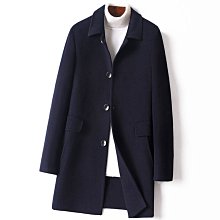 愛尚購1224外套男西裝領純羊毛大衣休閑商務西服100%羊毛雙面呢P92292 歷史價格詳細信息