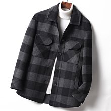 愛尚購1224外套男西裝領純羊毛大衣休閑商務西服100%羊毛雙面呢P92292 歷史價格詳細信息