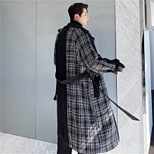 【型男會社】0507 RGFZ 秋冬新款大金屬亮色紐扣星空呢中長款大衣S97-P140 歷史價格詳細信息