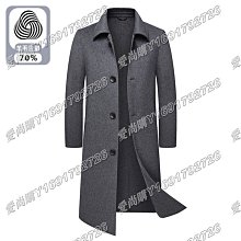 愛尚購11/25秋冬裝高品質男士加肥加大雙面呢子大衣胖子寬松翻領羊毛呢男外套 歷史價格詳細信息