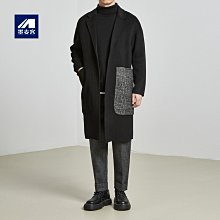 熱銷 羊毛大衣毛呢大衣風衣外套雙面呢羊毛大衣男士中長款休閑毛呢風衣呢子外套 可開發票 歷史價格詳細信息