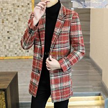 特賣-外套 風衣 棉衣 大衣男 風衣外套中長版韓國 青年白色中長款毛呢大衣男士秋冬韓版潮流修身帥氣英倫呢子外套 歷史價格詳細信息