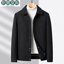 精選商務夾克爸爸裝外套大尺碼外套男休閒外套6折 夾克外套男春秋款新款中老年男士休閒寬鬆中年夾-時尚男裝 歷史價格詳細信息