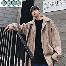 【熱賣精選】格紋西裝外套 實拍 寬鬆男友風複古學院風格子大衣中長款外套 百搭經典復古格子外套女潮毛呢外套 學生外套 大 歷史價格詳細信息