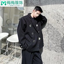 秋季高級感西裝外套男痞帥韓版潮流修身單西商務休閑垂感小西服男西裝外套 西裝外套男-時尚男裝 歷史價格詳細信息